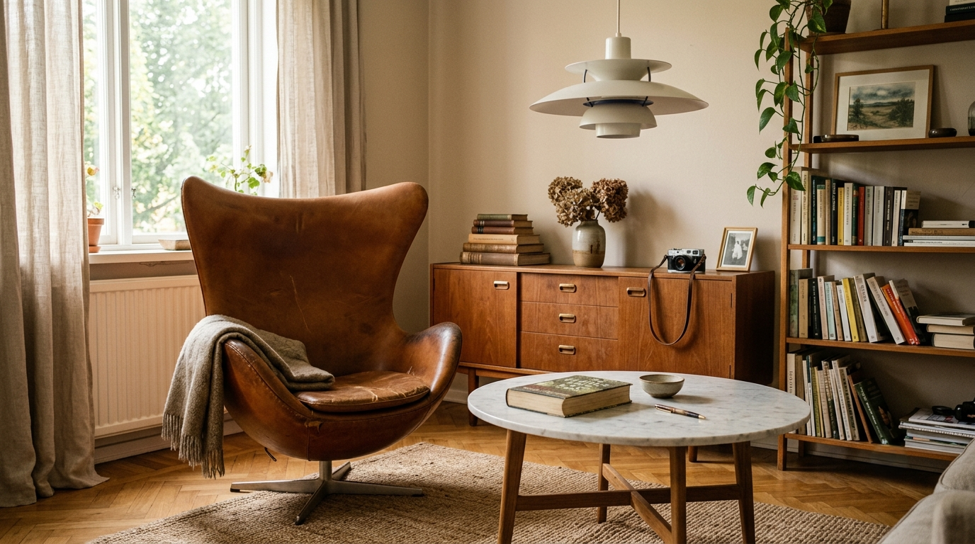 Le mobilier vintage scandinave, un design unique