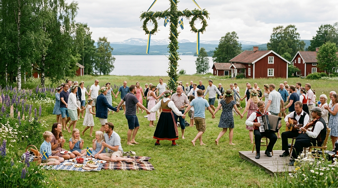 Midsommar, pourquoi cette fête païenne fascine encore la Suède aujourd'hui