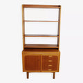Bibliothèque multifonction vintage scandinave en teck – Danemark – années 60 - Furniture 1960