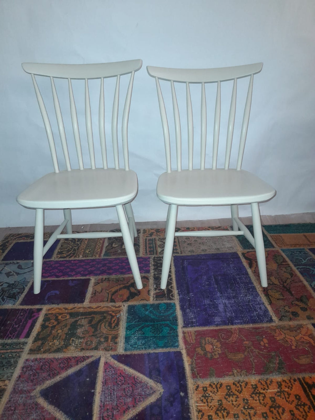 Paire de chaises scandinaves Akerblom en bouleau – Suède 1955 - Furniture 1960