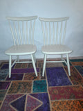 Paire de chaises scandinaves Akerblom en bouleau – Suède 1955 - Furniture 1960