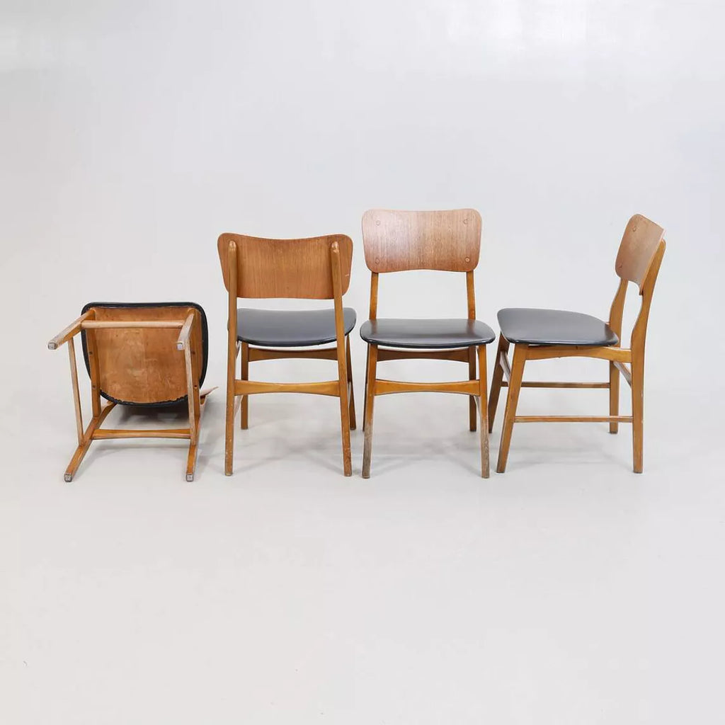 Lot de 2 Chaises Scandinaves par Kofod-Larsen pour Boltinge Stolefabrik, Dk 1960 - Furniture 1960