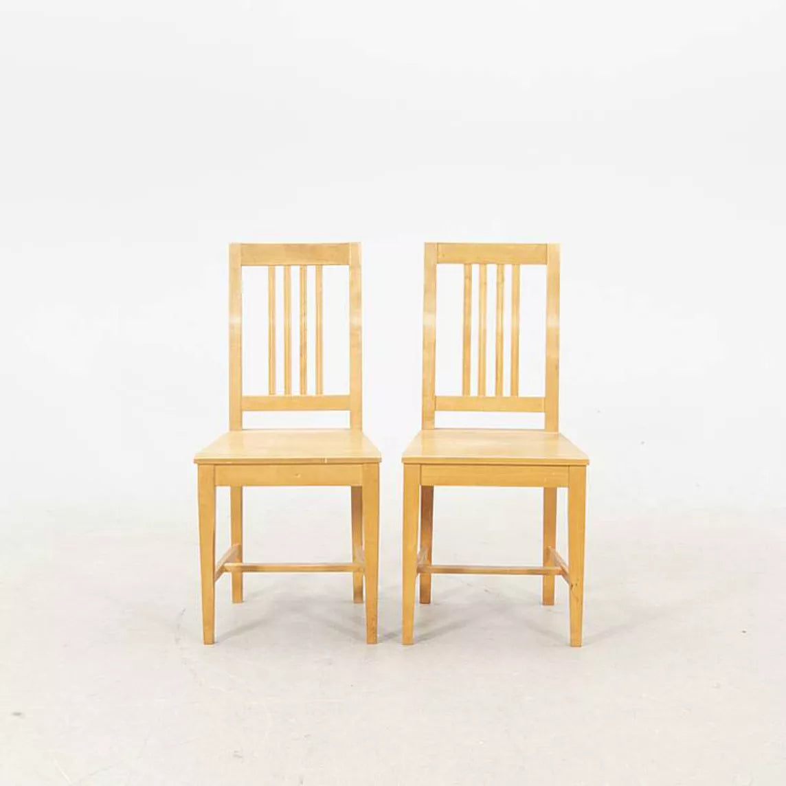 Lot de 6 chaises vintage Axel Larson – Möbel-Shop, Suède - Furniture 1960