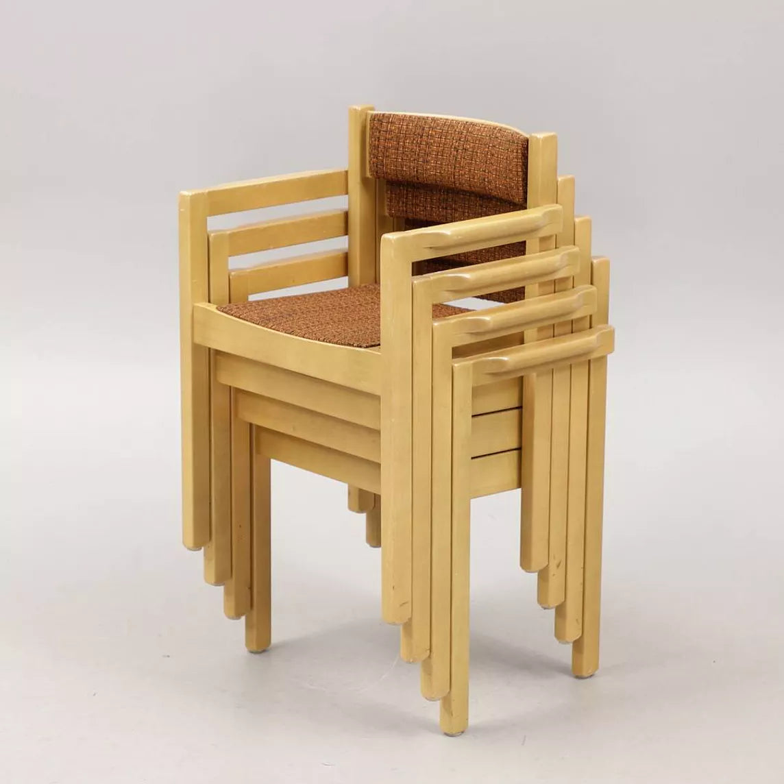 Chaises vintage scandinaves en bois par Balzar Beskow, Suède 1960 - Furniture 1960
