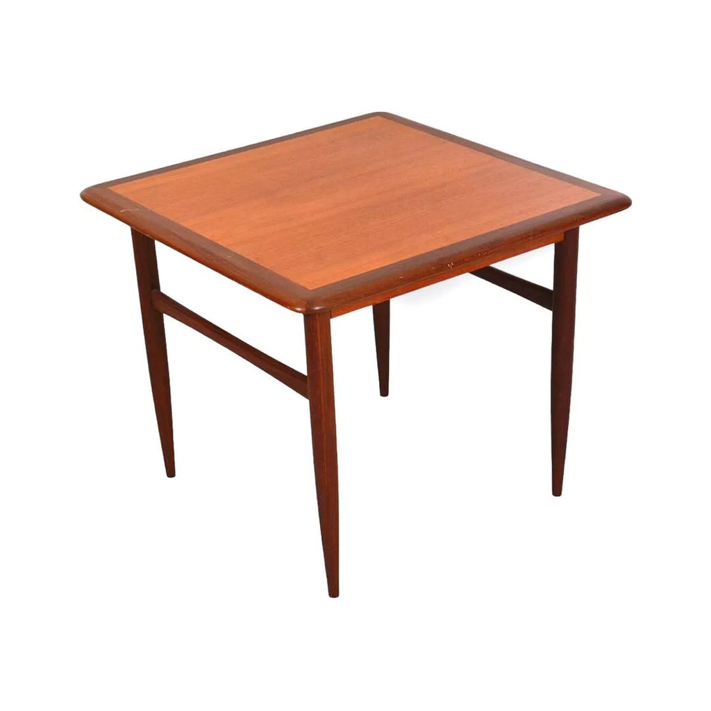 Table basse scandinave vintage carrée en teck par HBM Möbler – Suède – années 70 - Furniture 1960