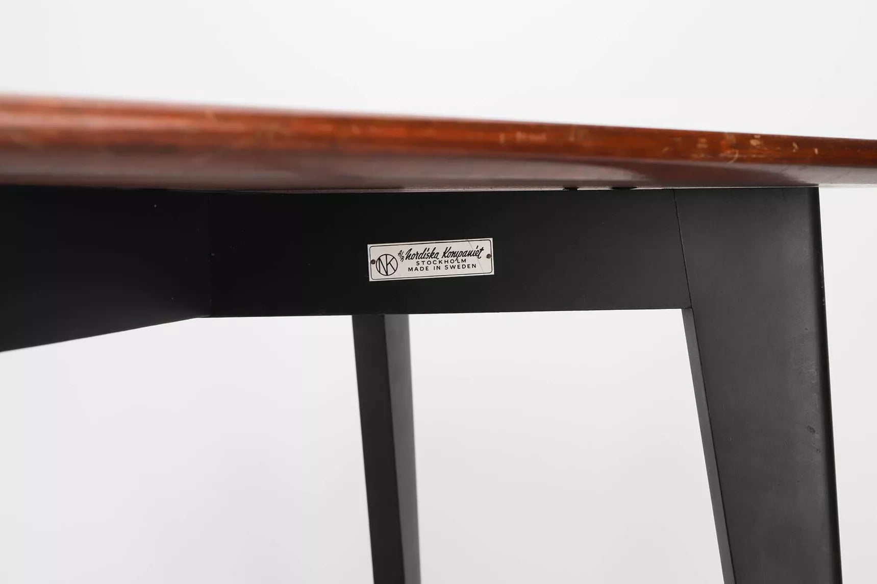 Table basse scandinave vintage en teck – Nordiska Kompaniet – Suède – années 60 - Furniture 1960