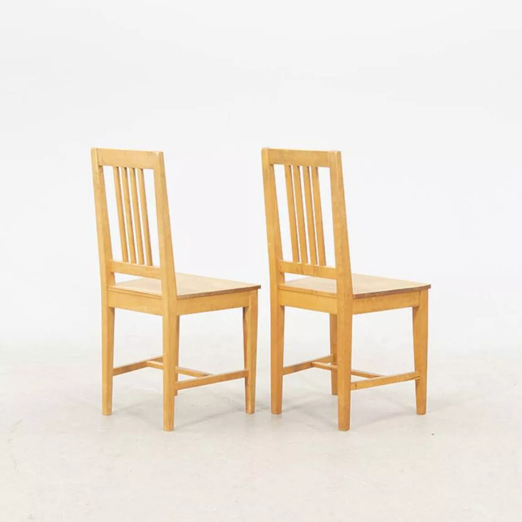 Lot de 6 chaises vintage Axel Larson – Möbel-Shop, Suède - Furniture 1960