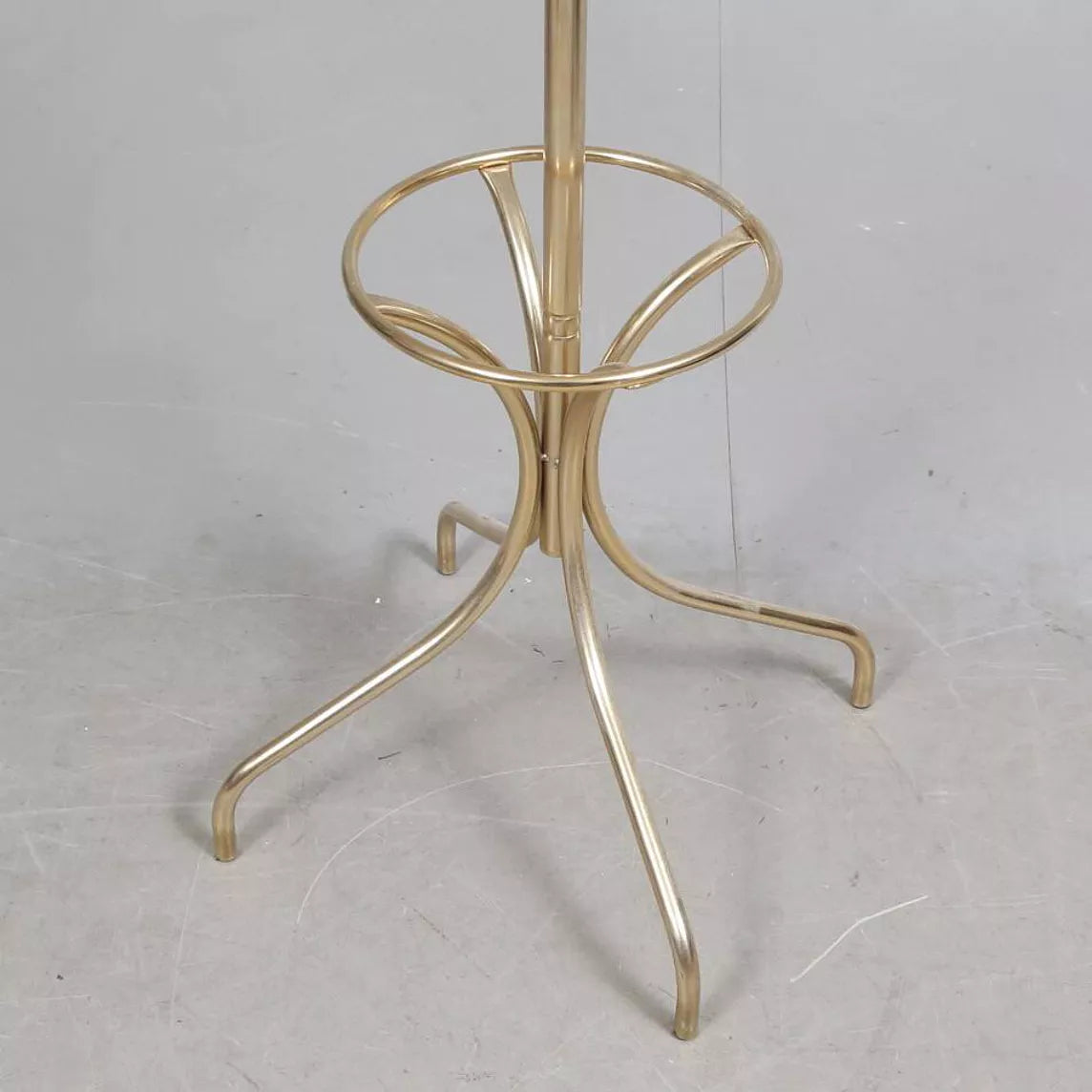 Porte manteau vintage metal dore 1960 - Furniture 1960