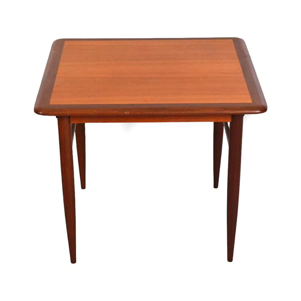 Table basse scandinave vintage carrée en teck par HBM Möbler – Suède – années 70 - Furniture 1960