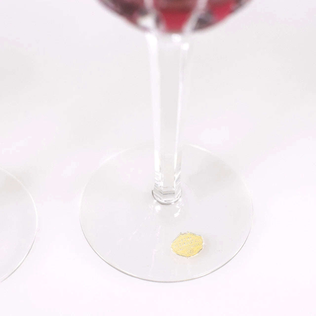 6 Verres à Vin Cristal Multicolores Vintage – Allemagne - Furniture 1960