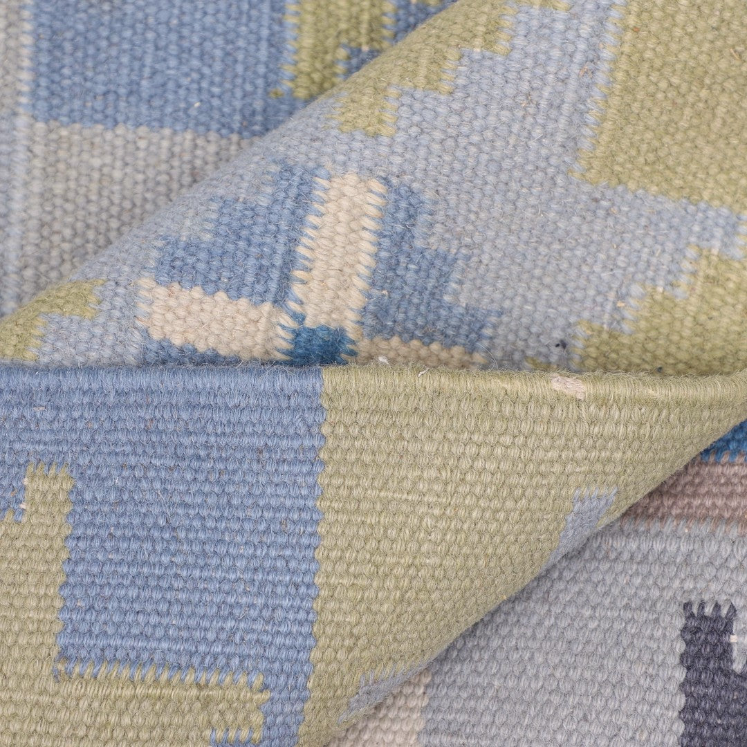Tapis Röllakan suédois en laine – 240 x 170 cm – tissé main, années 1960 - Furniture 1960