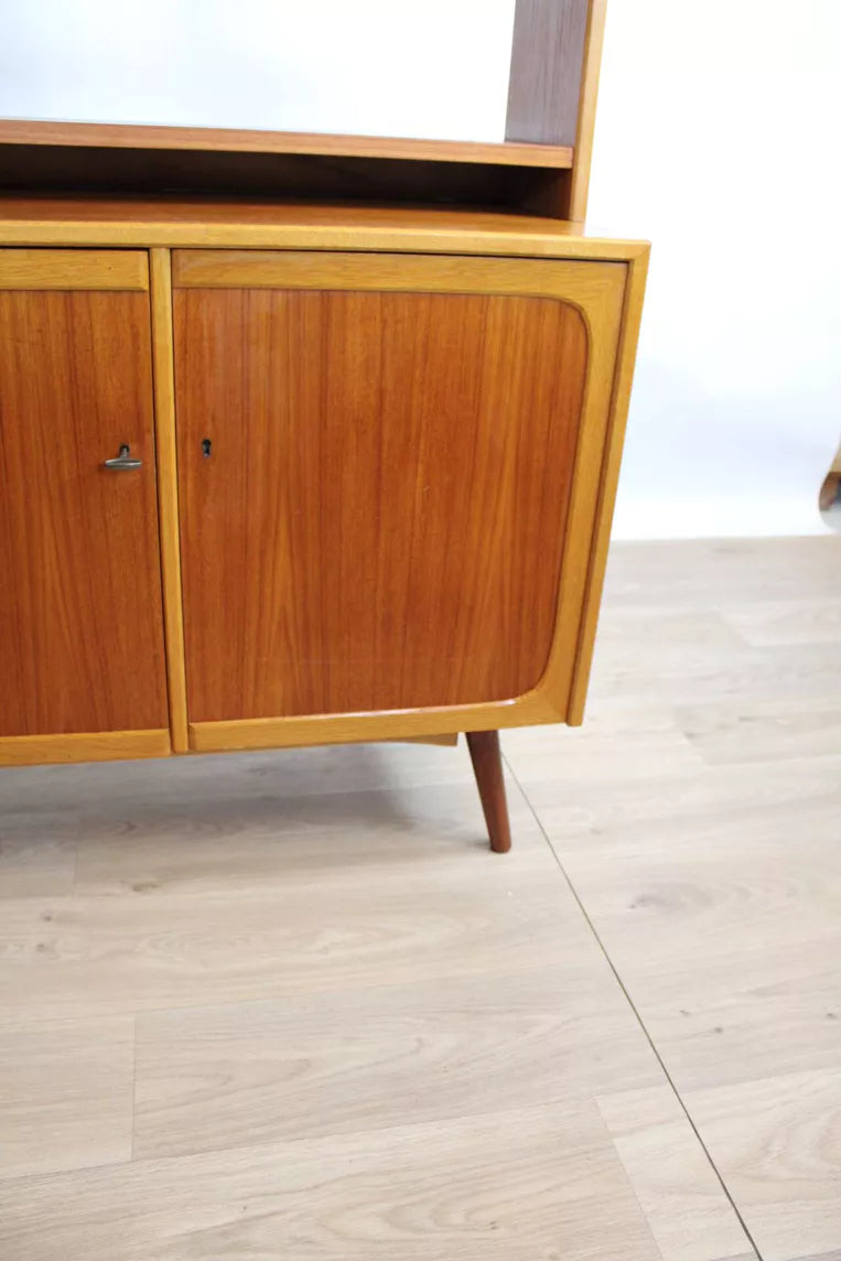 Bibliothèque scandinave vintage en teck – Sven Dyrlund – années 60 - Furniture 1960