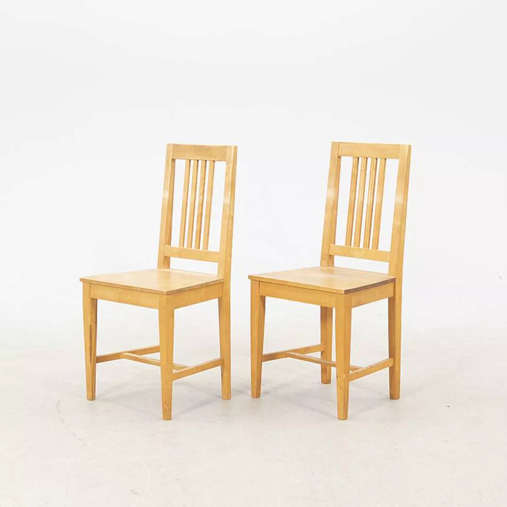 Lot de 6 chaises vintage Axel Larson – Möbel-Shop, Suède - Furniture 1960
