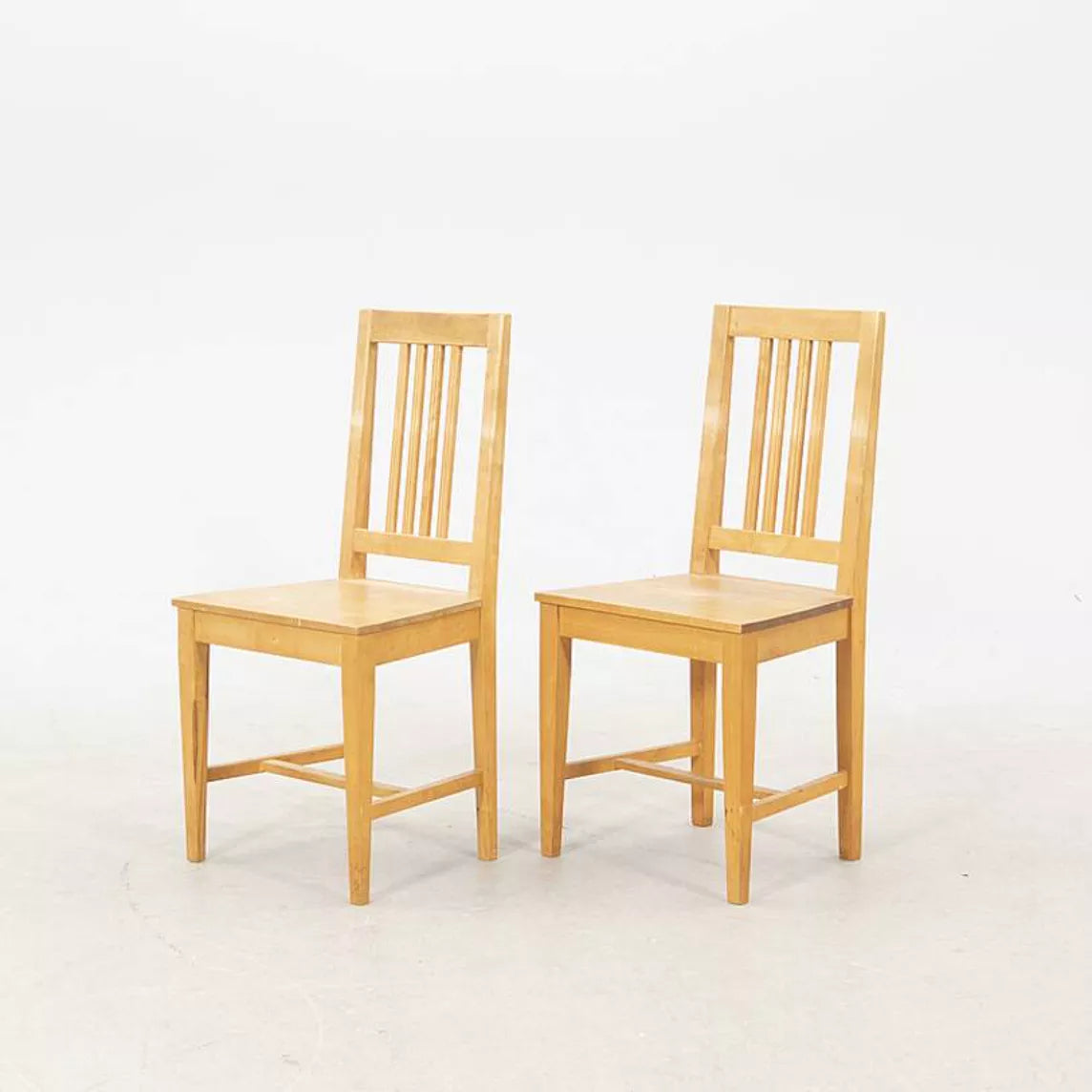 Lot de 6 chaises vintage Axel Larson – Möbel-Shop, Suède - Furniture 1960