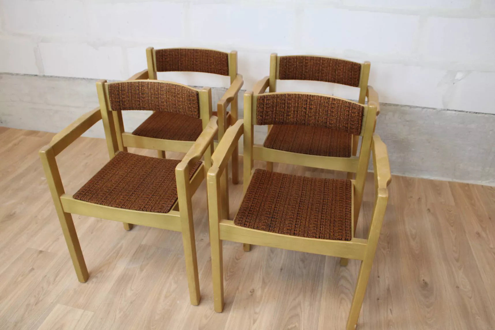 Chaises vintage scandinaves en bois par Balzar Beskow, Suède 1960 - Furniture 1960