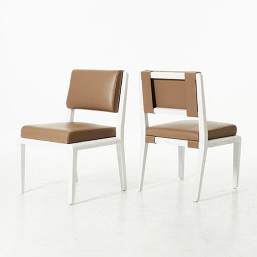 4 Chaises Kittal Van Rossum Cuir Taupe & Noyer, Design Xavier Dohr, Pays-Bas - Furniture 1960