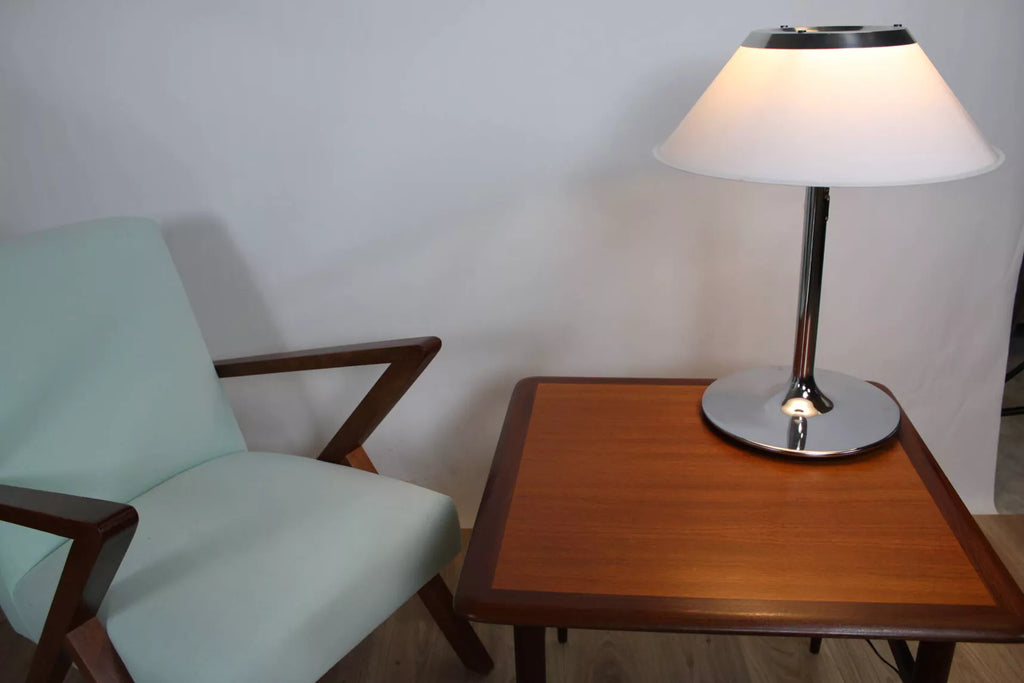 Table basse scandinave vintage carrée en teck par HBM Möbler – Suède – années 70 - Furniture 1960