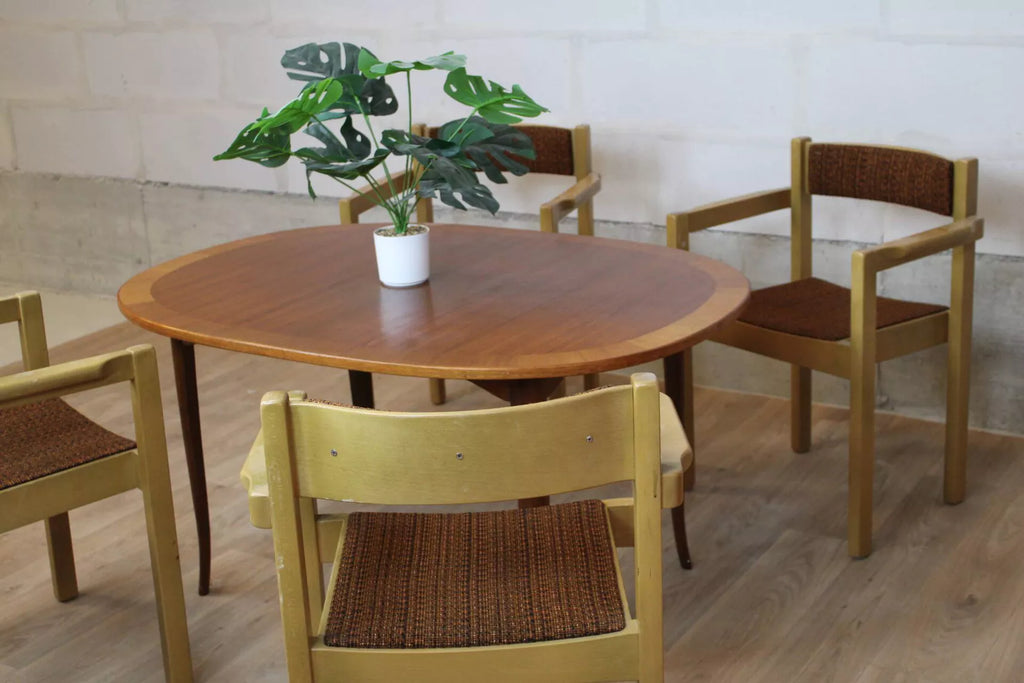 Chaises vintage scandinaves en bois par Balzar Beskow, Suède 1960 - Furniture 1960