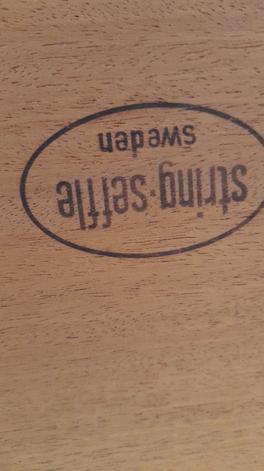 Table basse scandinave vintage en teck par String-Seffle – Suède – années 60 - Furniture 1960