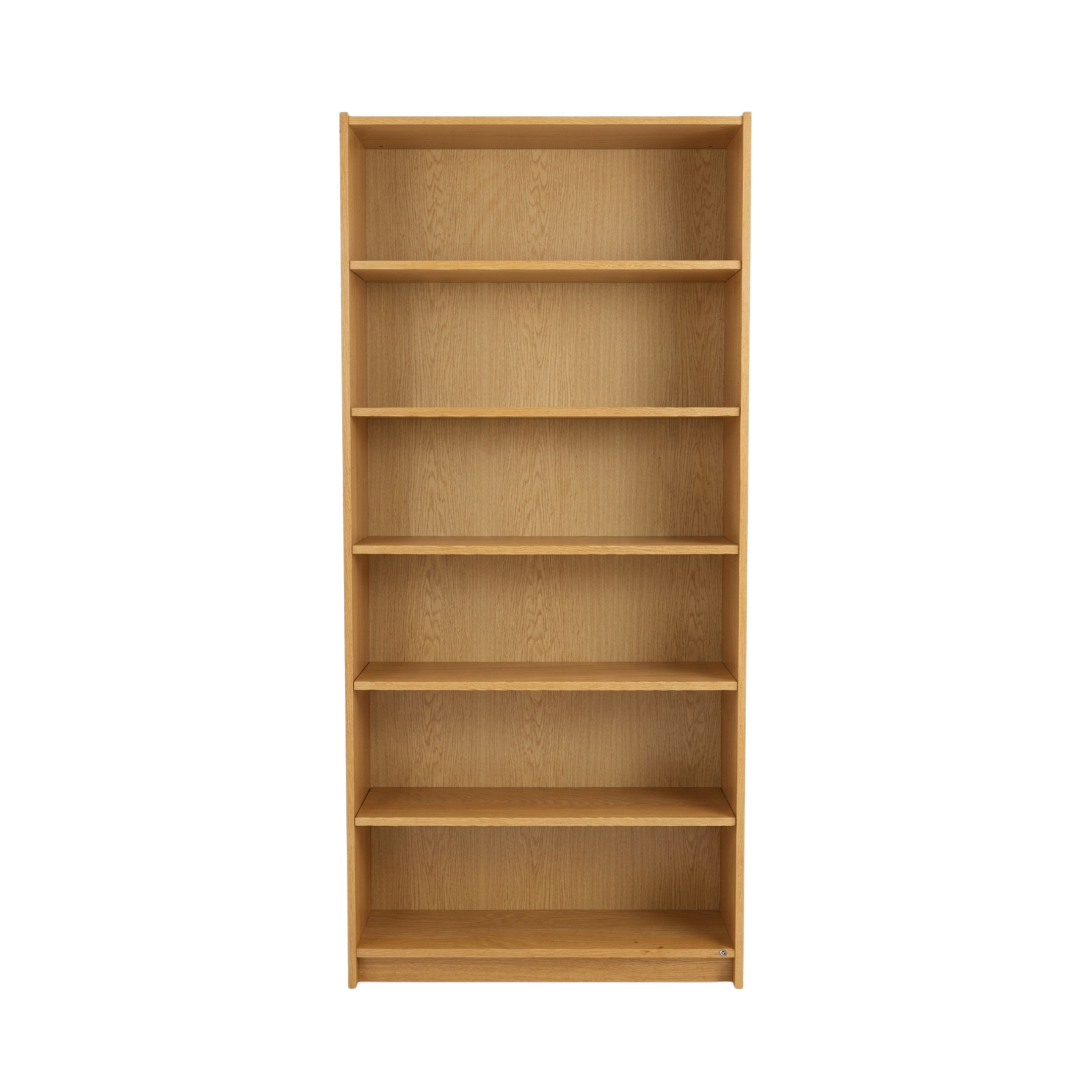 Bibliothèque vintage scandinave en chêne - 200 cm - étagères modulables, XXe siècle