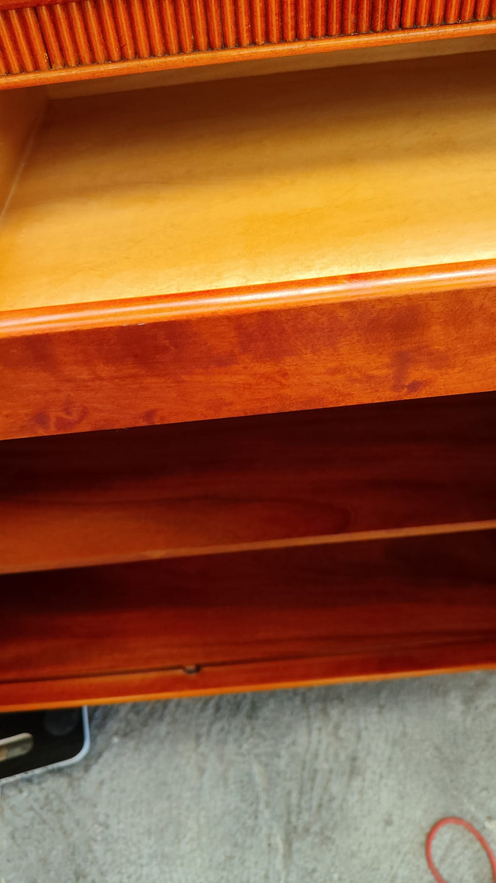 Buffet Swedish Modern en acajou, estampillé Carlssons Möbelindustri - Suède, années 40