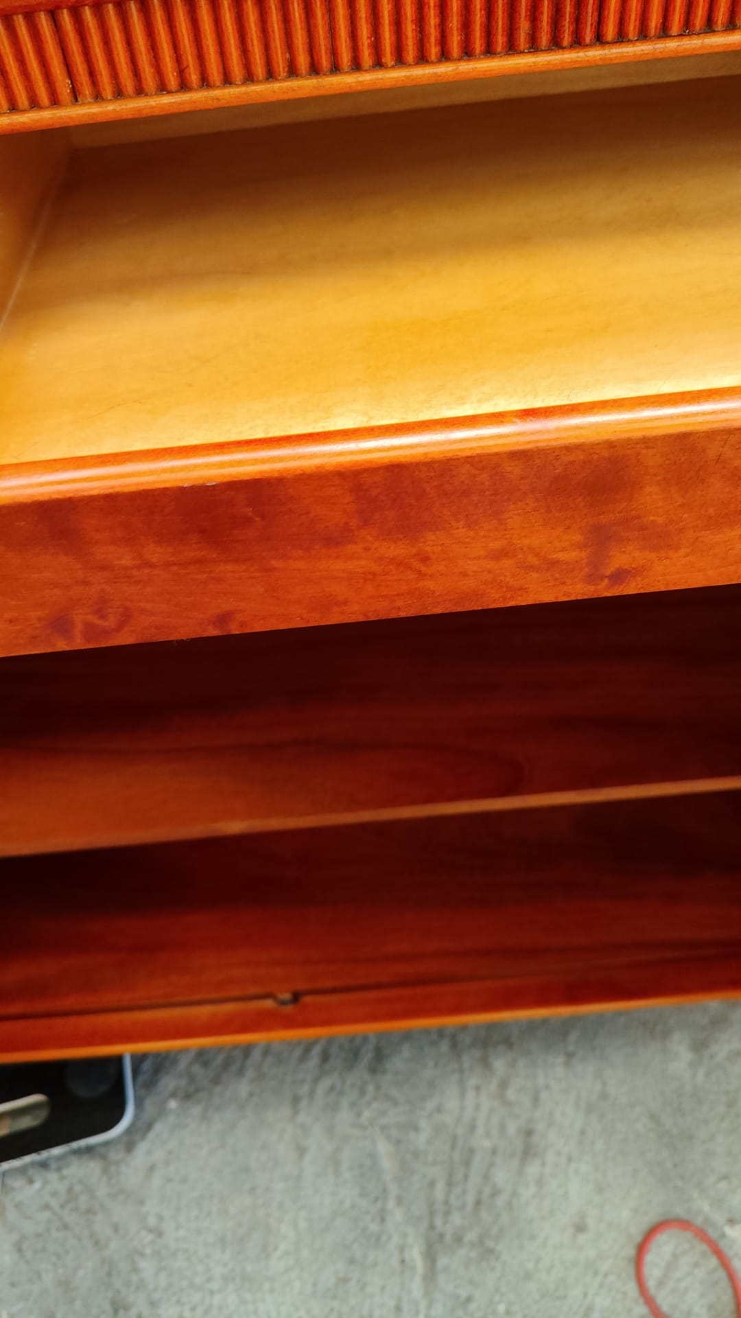 Buffet Swedish Modern en acajou, estampillé Carlssons Möbelindustri - Suède, années 40