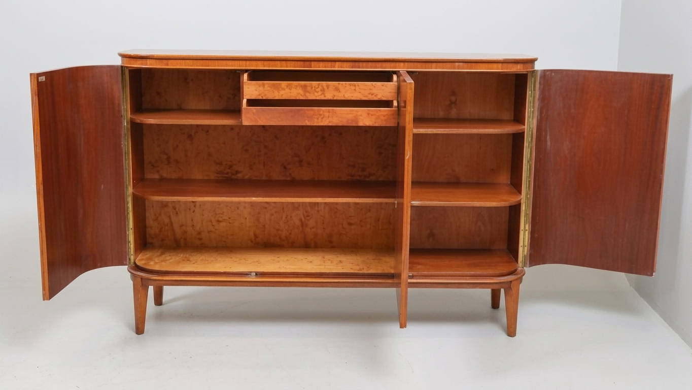 Buffet vintage "Swedish Modern" en acajou années 40