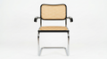 Fauteuil Cesca B64 noir Bauhaus Marcel Breuer, Italie