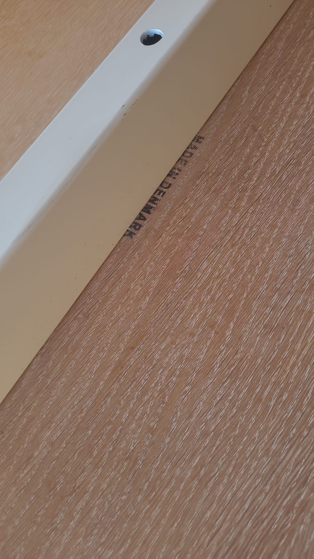 Grande table à manger scandinave - 230 cm - estampillée Lau Lauritsen - Danemark années 60