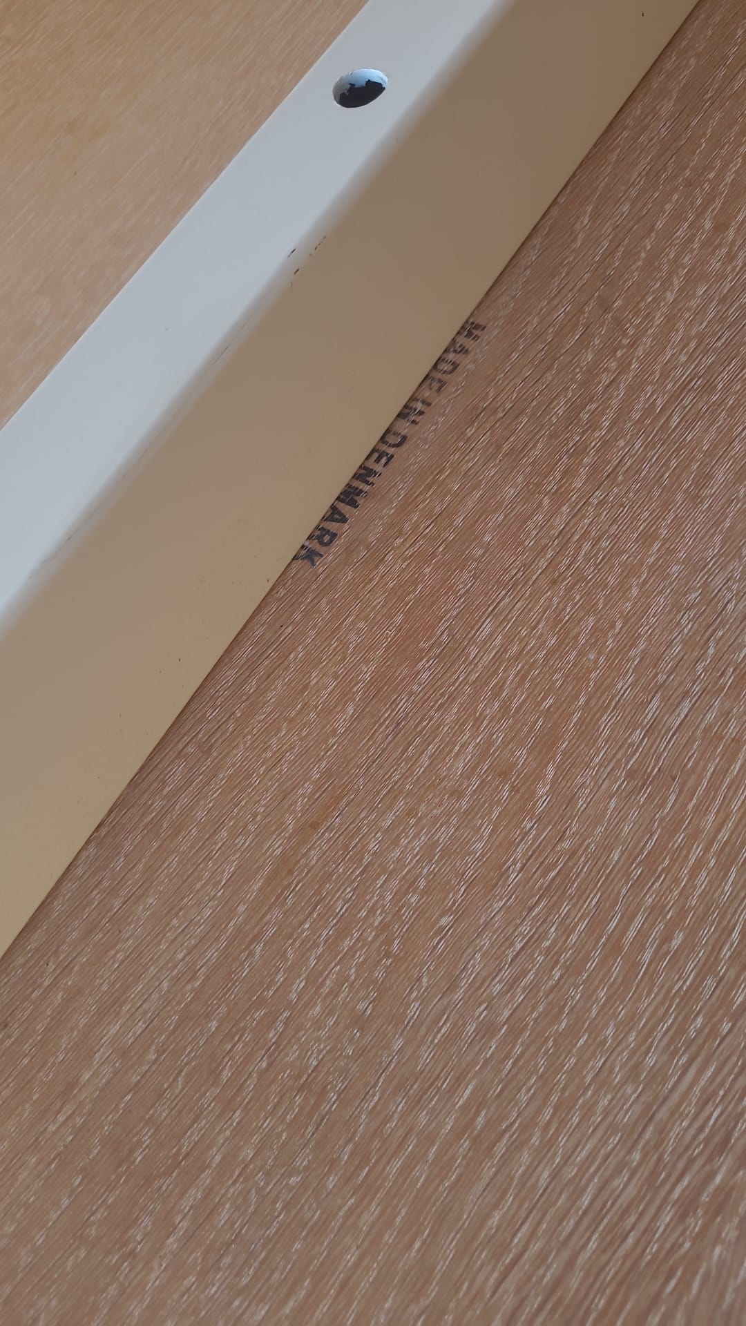 Grande table à manger scandinave - 230 cm - estampillée Lau Lauritsen - Danemark années 60