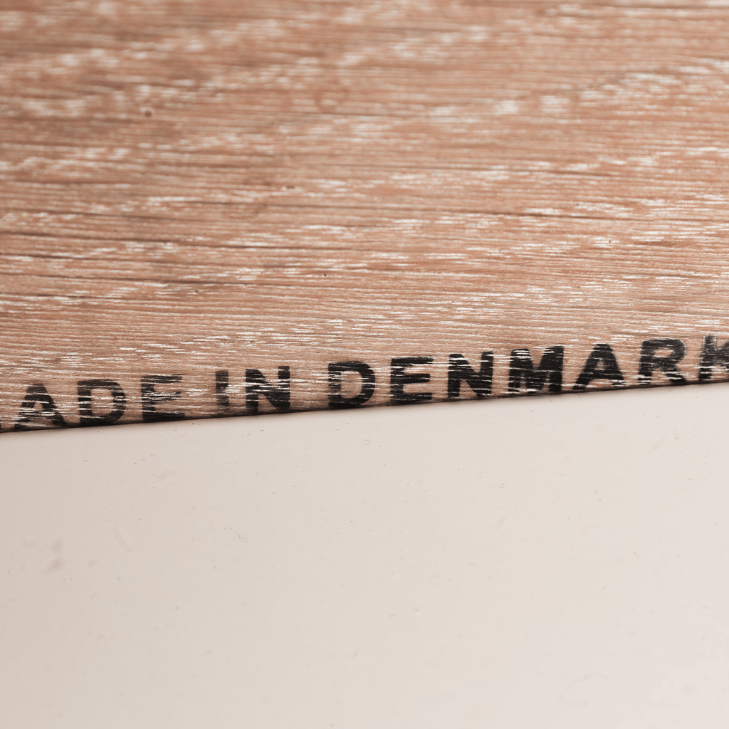 Grande table à manger scandinave - 230 cm - estampillée Lau Lauritsen - Danemark années 60