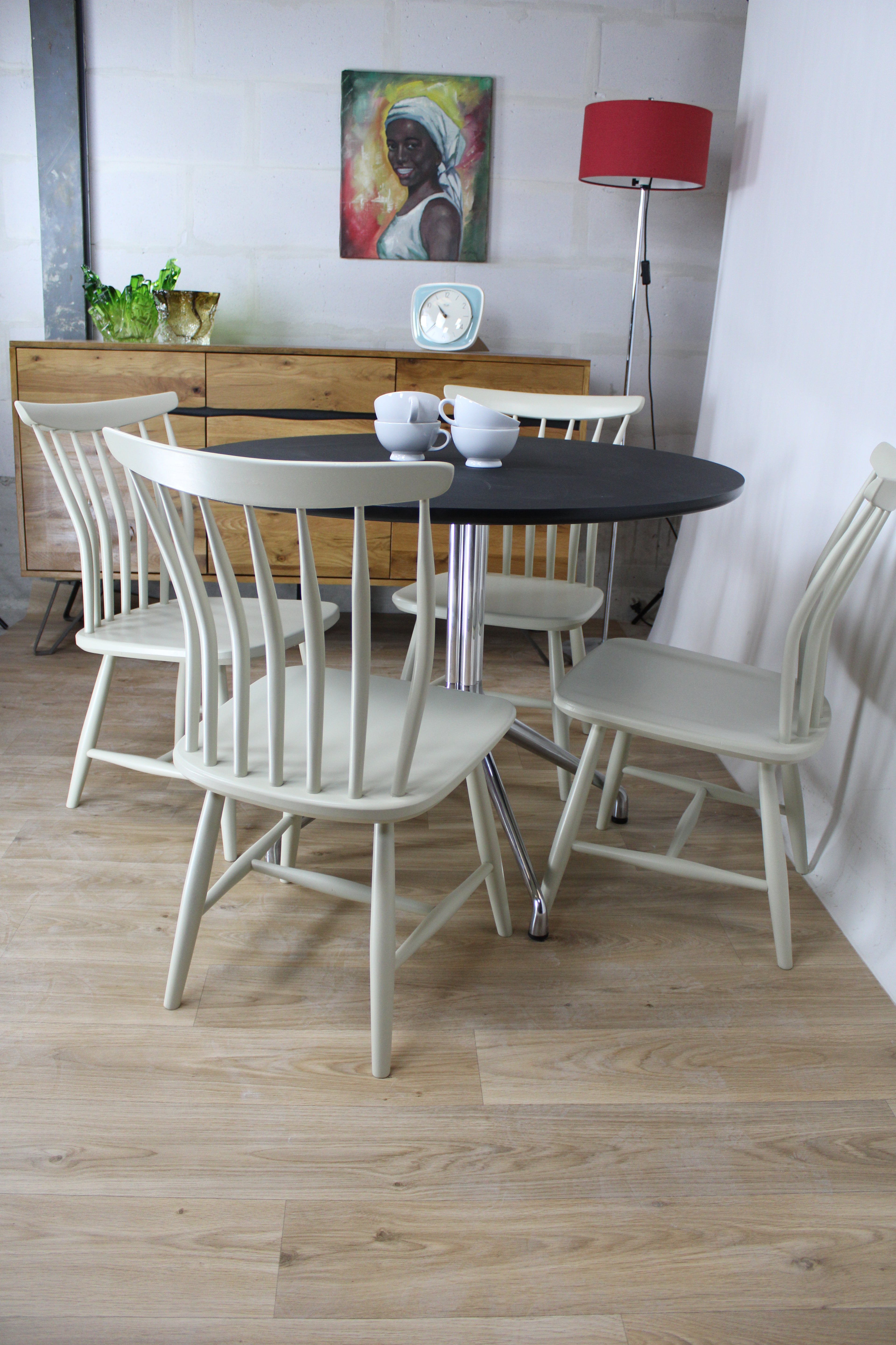 Paire de chaises scandinaves Akerblom en bouleau – Suède 1955 - Furniture 1960
