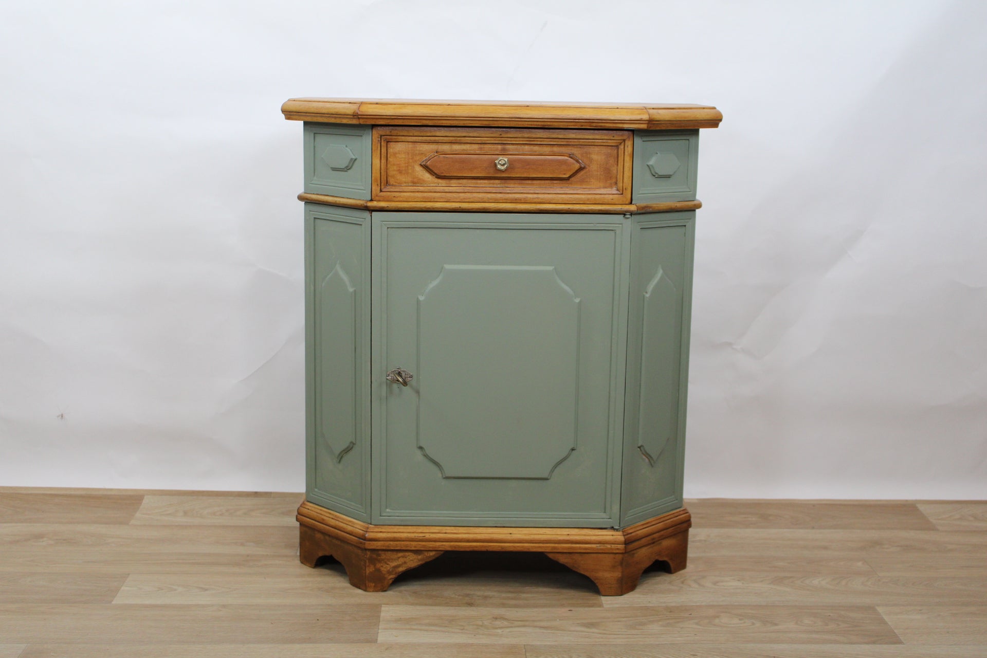 Confiturier vintage vert sauge france - Furniture 1960