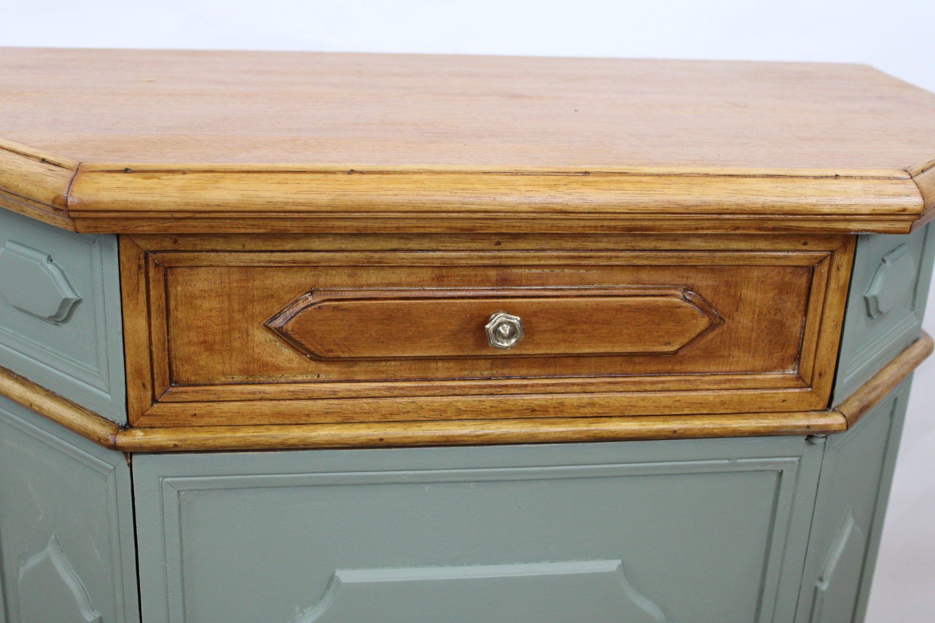 Confiturier vintage vert sauge france - Furniture 1960