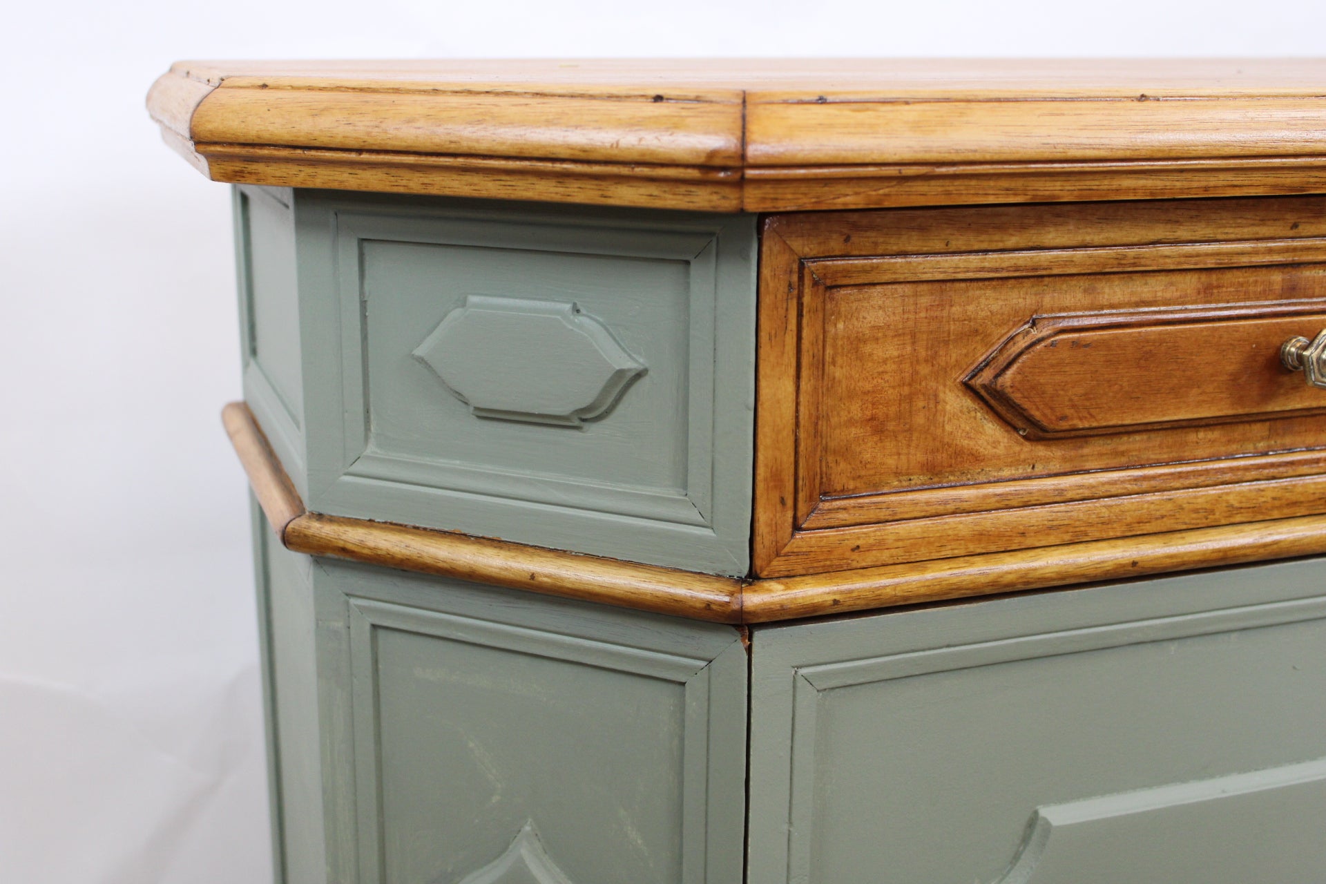 Confiturier vintage vert sauge france - Furniture 1960