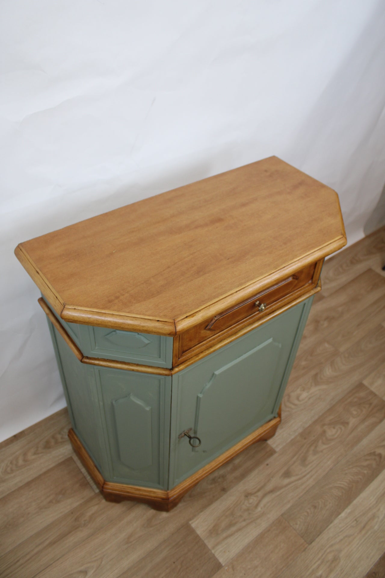 Confiturier vintage vert sauge france - Furniture 1960