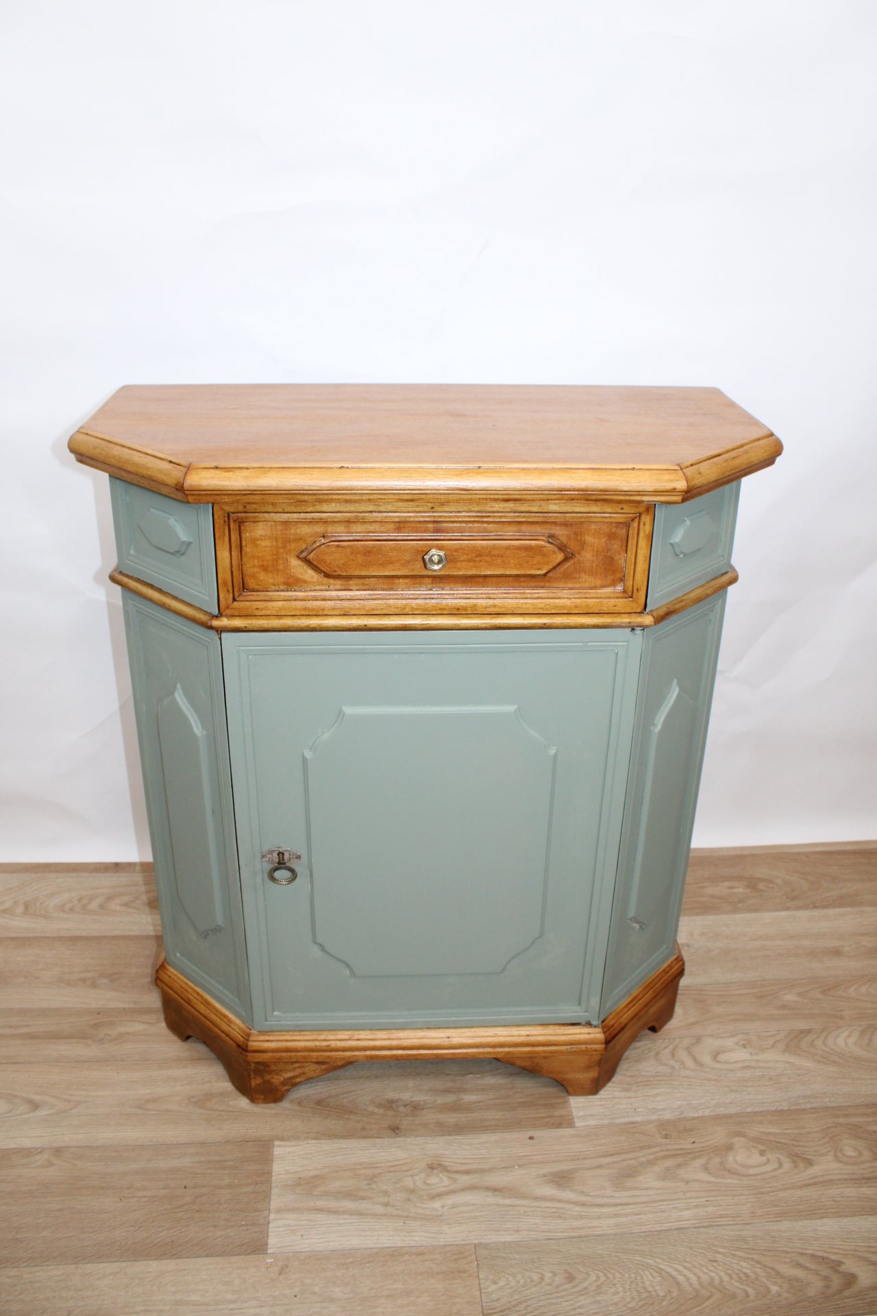 Confiturier vintage vert sauge france - Furniture 1960