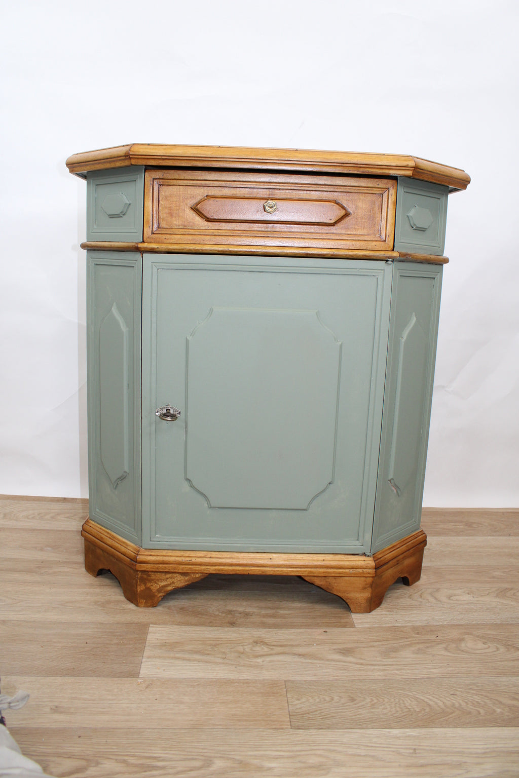 Confiturier vintage vert sauge france - Furniture 1960
