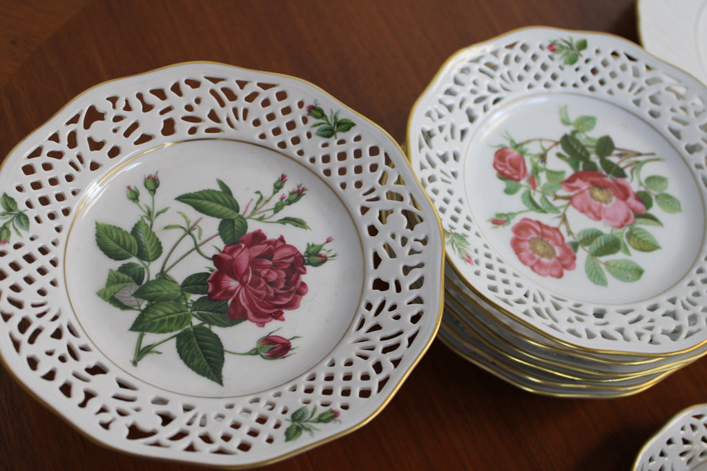 Service en porcelaine ajourée – Pierre-Joseph Redouté pour Arzberg - Furniture 1960