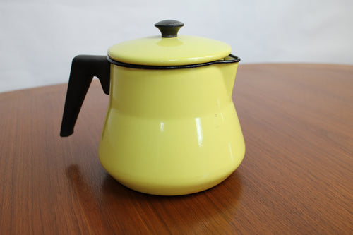 Cafetière vintage KOCKUMS émaillée jaune – Suède, années 1930 - Furniture 1960