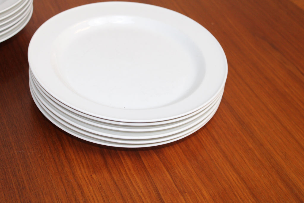 Service en porcelaine Rörstrand – 18 assiettes – Années 60 – Suède - Furniture 1960