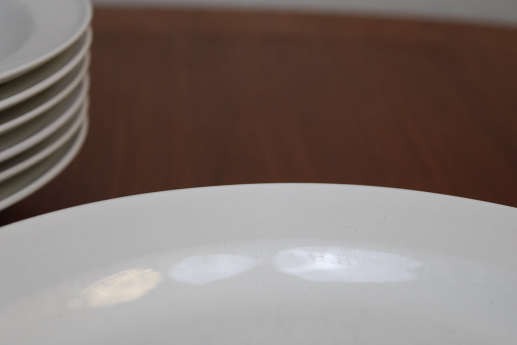 Service en porcelaine Rörstrand – 18 assiettes – Années 60 – Suède - Furniture 1960