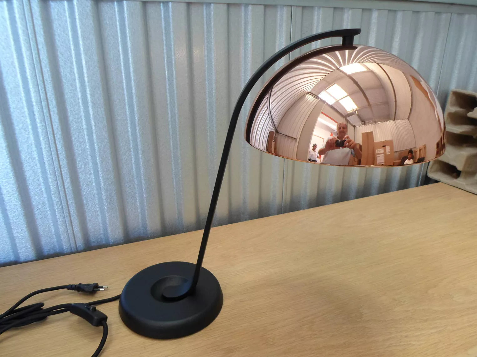 LAMPE A POSER HAY Modèle Cloche Cuivre de Lars Beller Fjetland Danemark - Furniture 1960