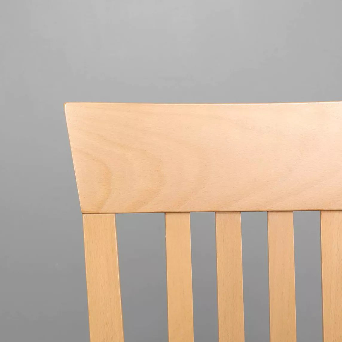 Paire de chaises vintage en hêtre massif - Furniture 1960