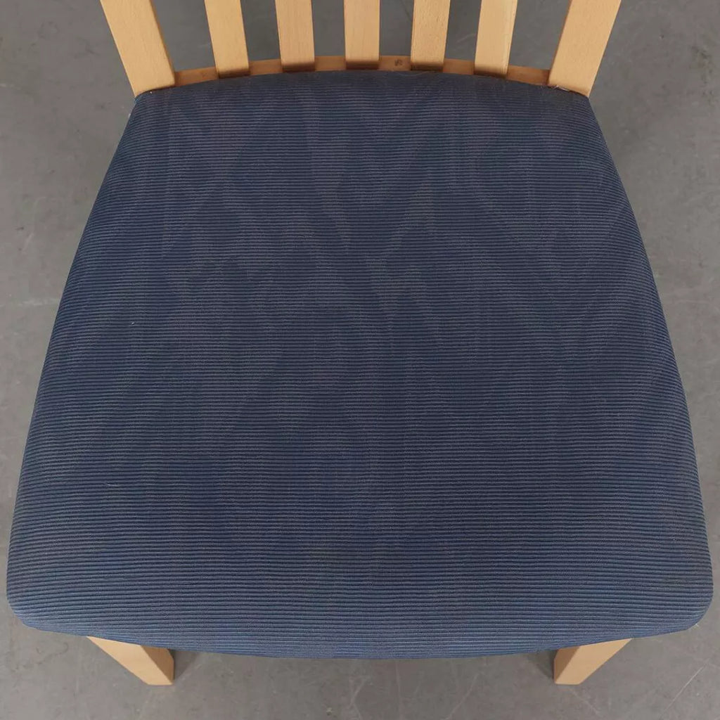 Paire de chaises vintage en hêtre massif - Furniture 1960