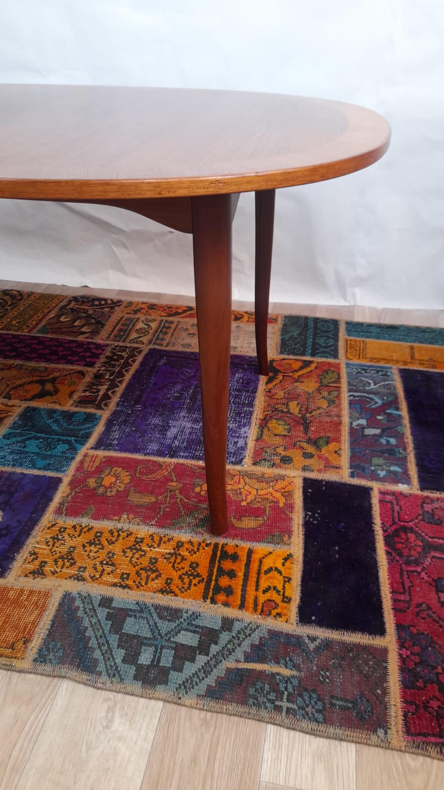 Table Scandinave "Ovalen" en bouleau estampillée Carl Malmsten, Suède, années 60