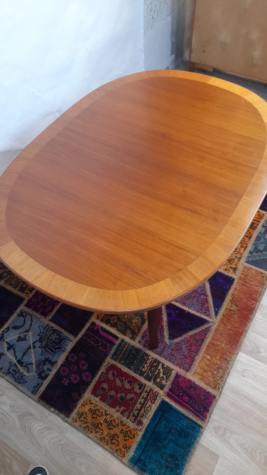 Table Scandinave "Ovalen" en bouleau estampillée Carl Malmsten, Suède, années 60