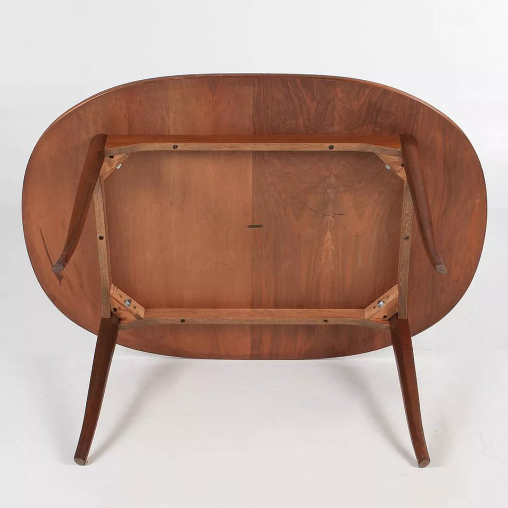 Table Scandinave "Ovalen" en bouleau estampillée Carl Malmsten, Suède, années 60
