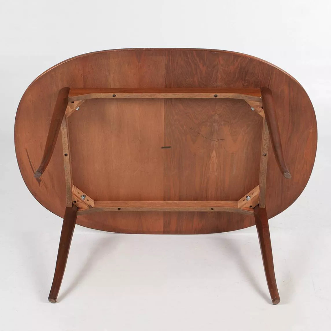 Table Scandinave "Ovalen" en bouleau estampillée Carl Malmsten, Suède, années 60