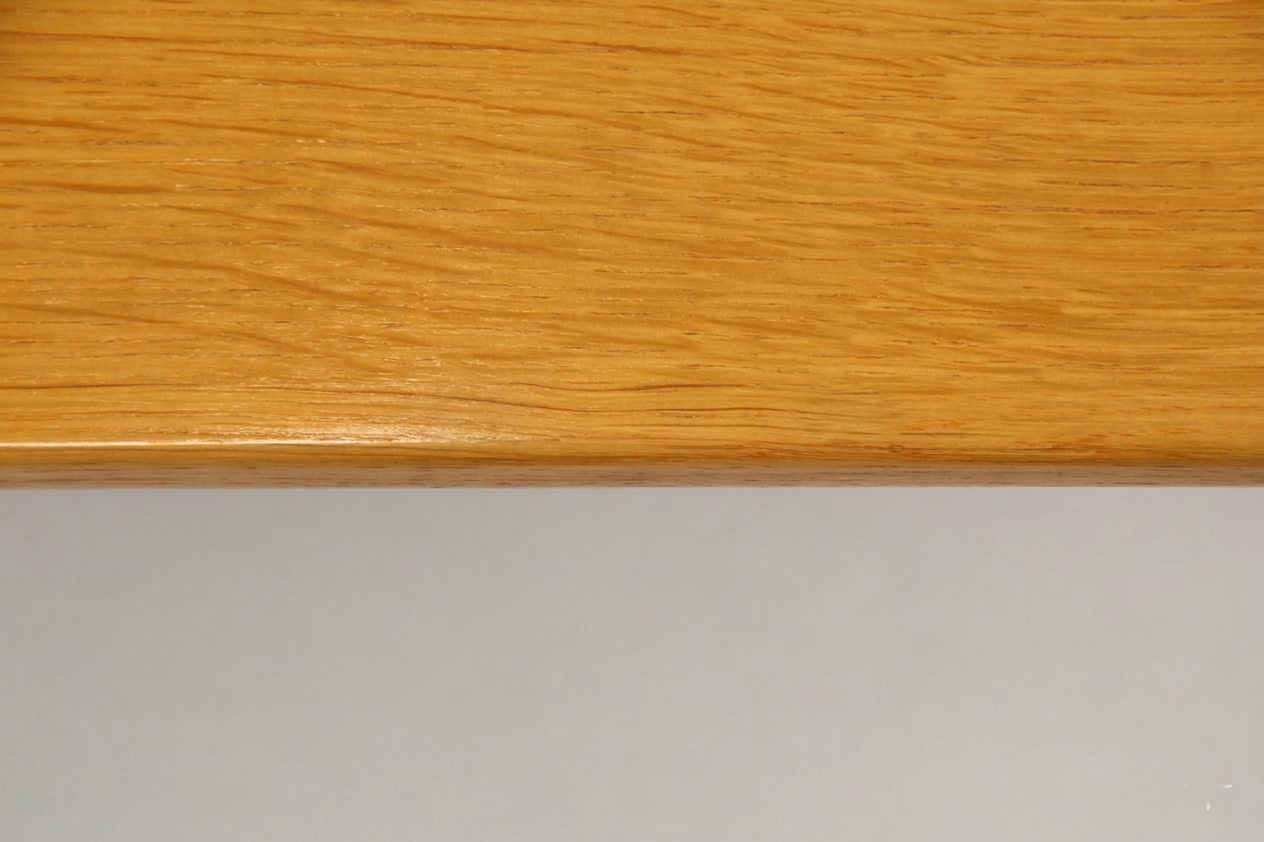 Table basse vintage Scandinave à abattants en chêne, années 1970